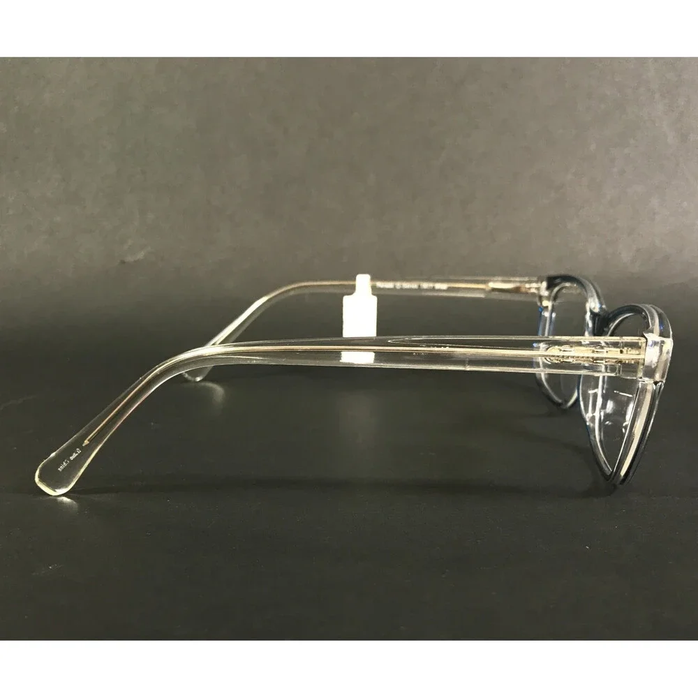 Parade Eyeglasses Frames Q-Series 1817 Blue Clear Cat Eye Full Rim 54-17-145